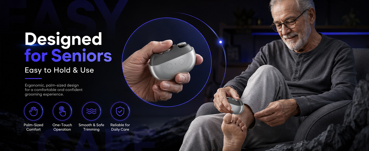 electric nail clippers for seniors