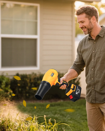 cordless leaf blower handheld