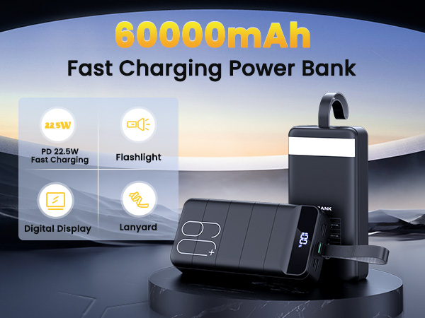 Power Bank 60000mAh