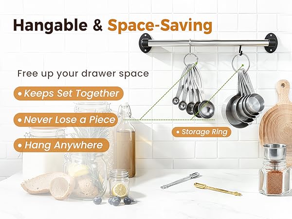 Measuring Cups and Spoons Set