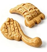 Fuufome Dog Chew Toys, 2 Pack | Aggressive Chewers, Indestructible, Large Breed Dogs, Tough Nylon...