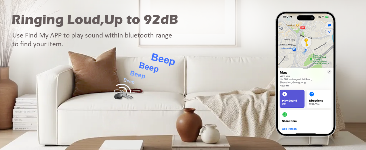 Ringing Loud,Up to 92dB