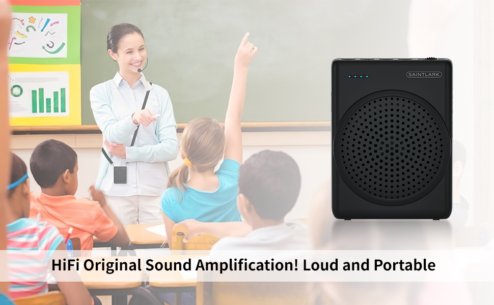 teacher microphone for classroom tour guide portable microphone and speaker amplificador de voz