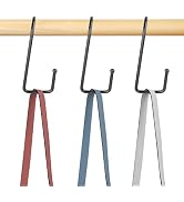 OMHOMETY 15 Pack Purse Hanger for Closet, Super Sturdy Purse Hooks, Hanging Backpack Bag Holder, ...