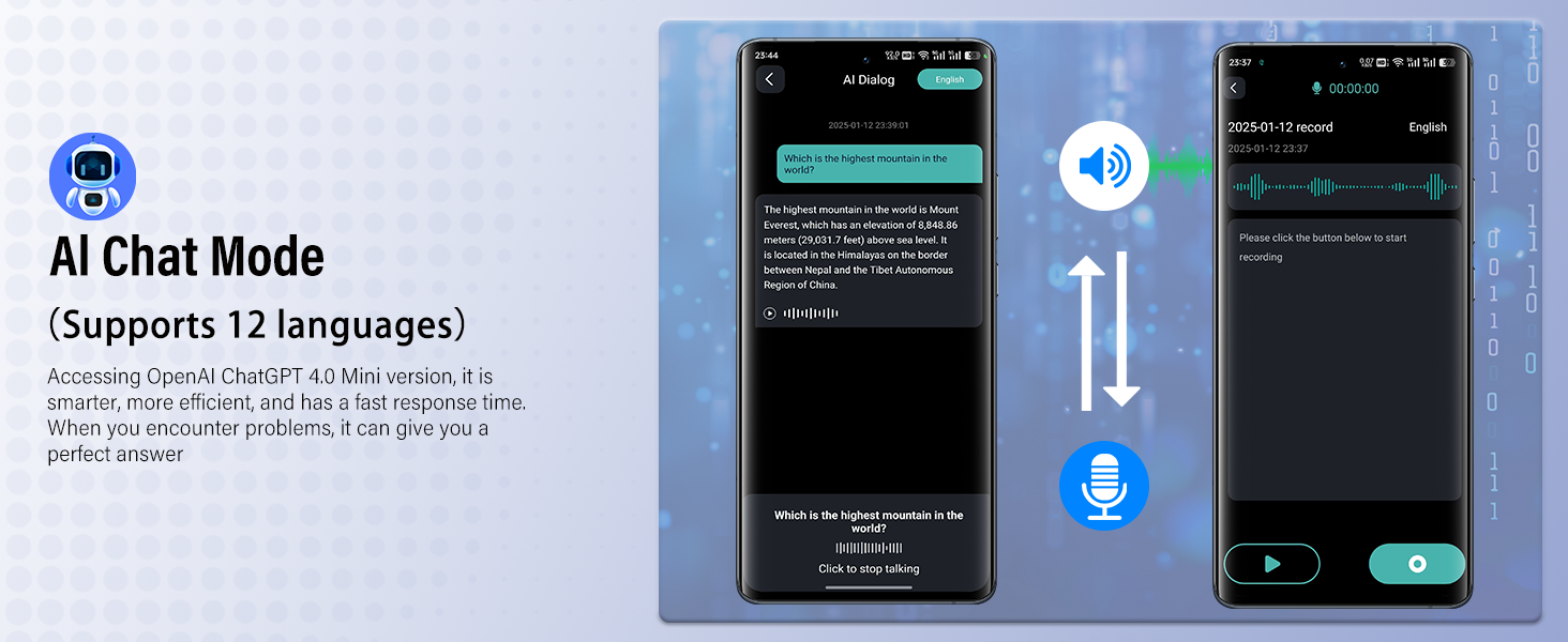 164 Translator Earbuds Real Time