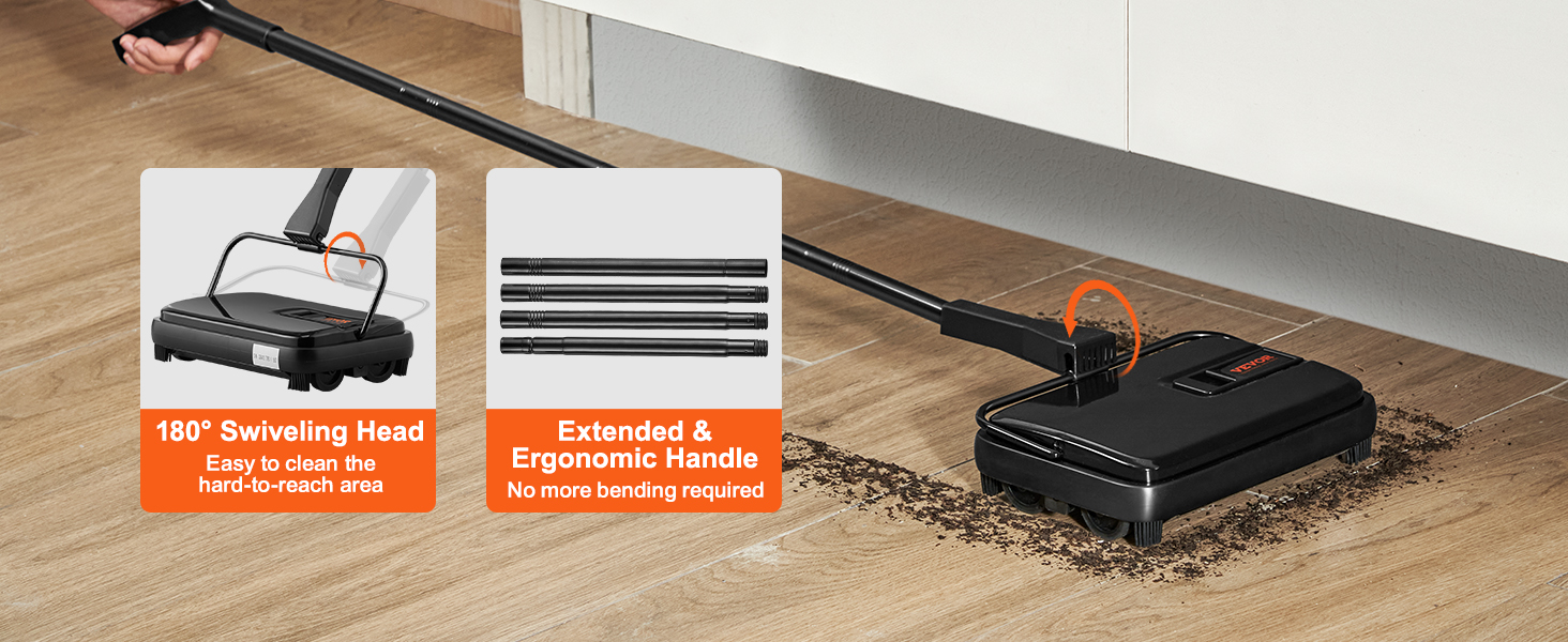 carpet sweepers manual non electric