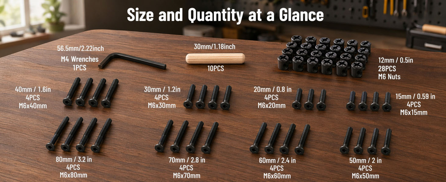 crib hardware replacement kit