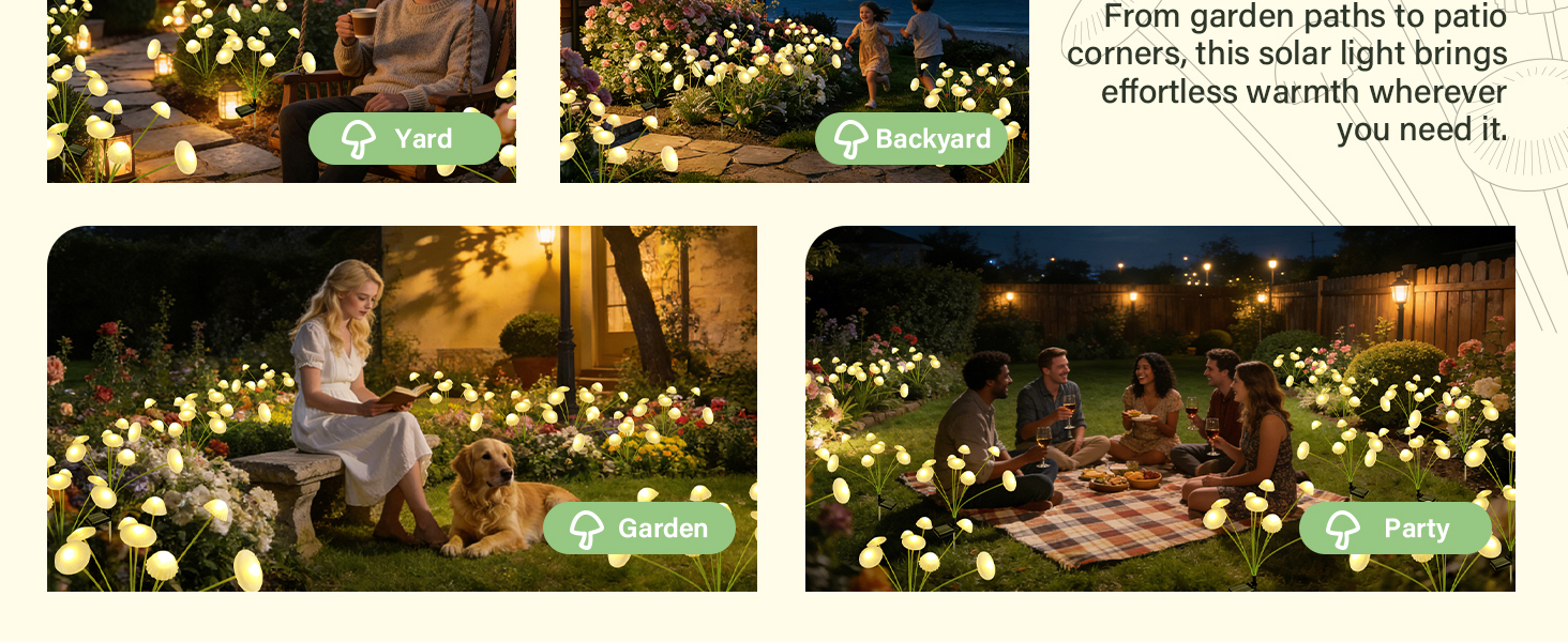 garden lights solar powered gifts for mom mother‘s day gifts birthday gifts