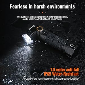 IP65 waterpoof flashlight