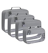 BAGAIL Clear Packing Cubes Packing Organizer for Travel Accessories Luggage suitcase