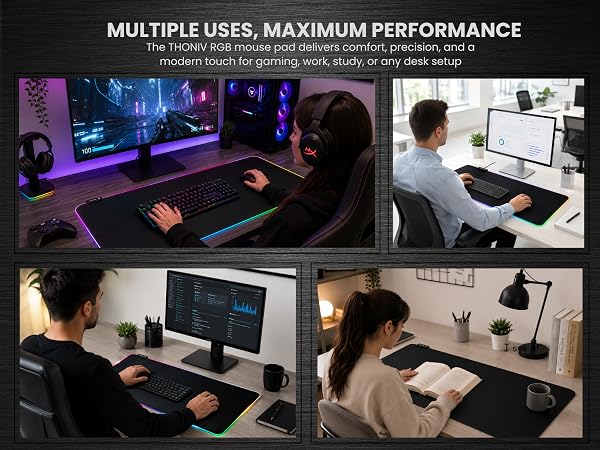 RGB Mouse Pad Extended