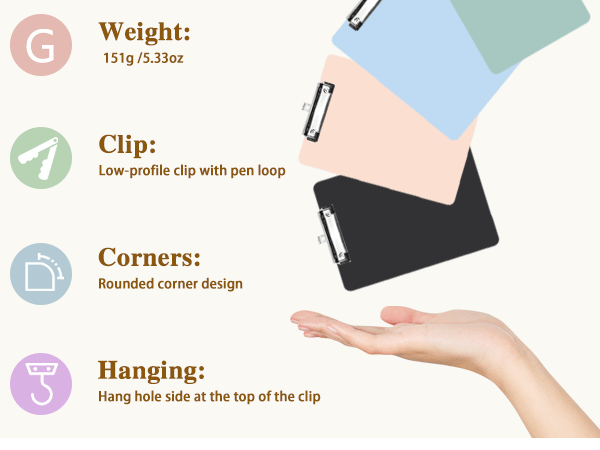 Plastic Clipboards
