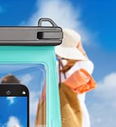 Large Waterproof Phone Pouch, Floating Dry Bag for iPhone 14/13/12/11 Pro Max, Galaxy S22/S21 - L...