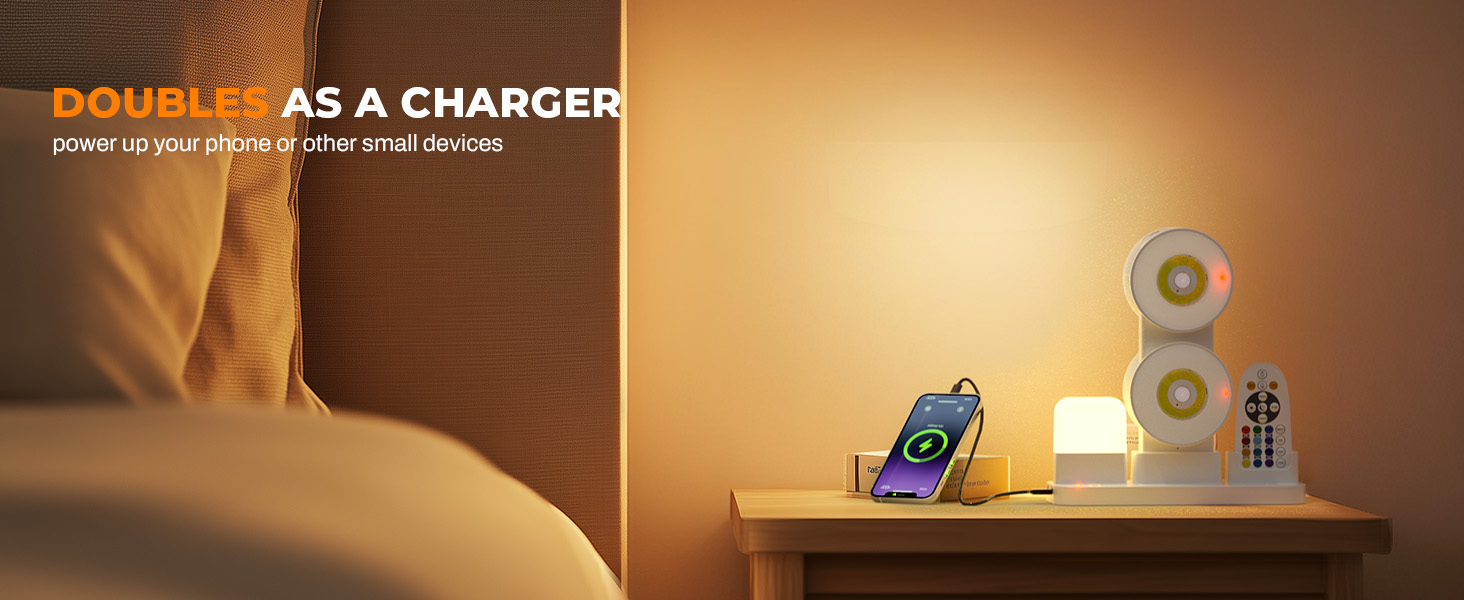 color puck light
