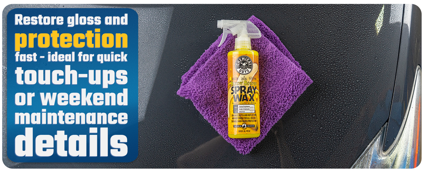Blazin Banana Sprayable Car Wax from Chemical Guys