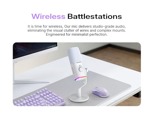 wireless microphone for gaming streaming