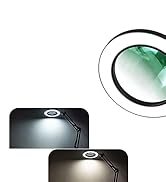 magnifier with light and hands free