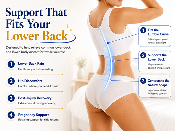 Lumbar Pillow for Sleeping