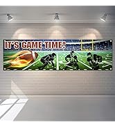 Football Party Banner Decoration for Football Themed Birthday Party Baby Shower Decor Football Ga...