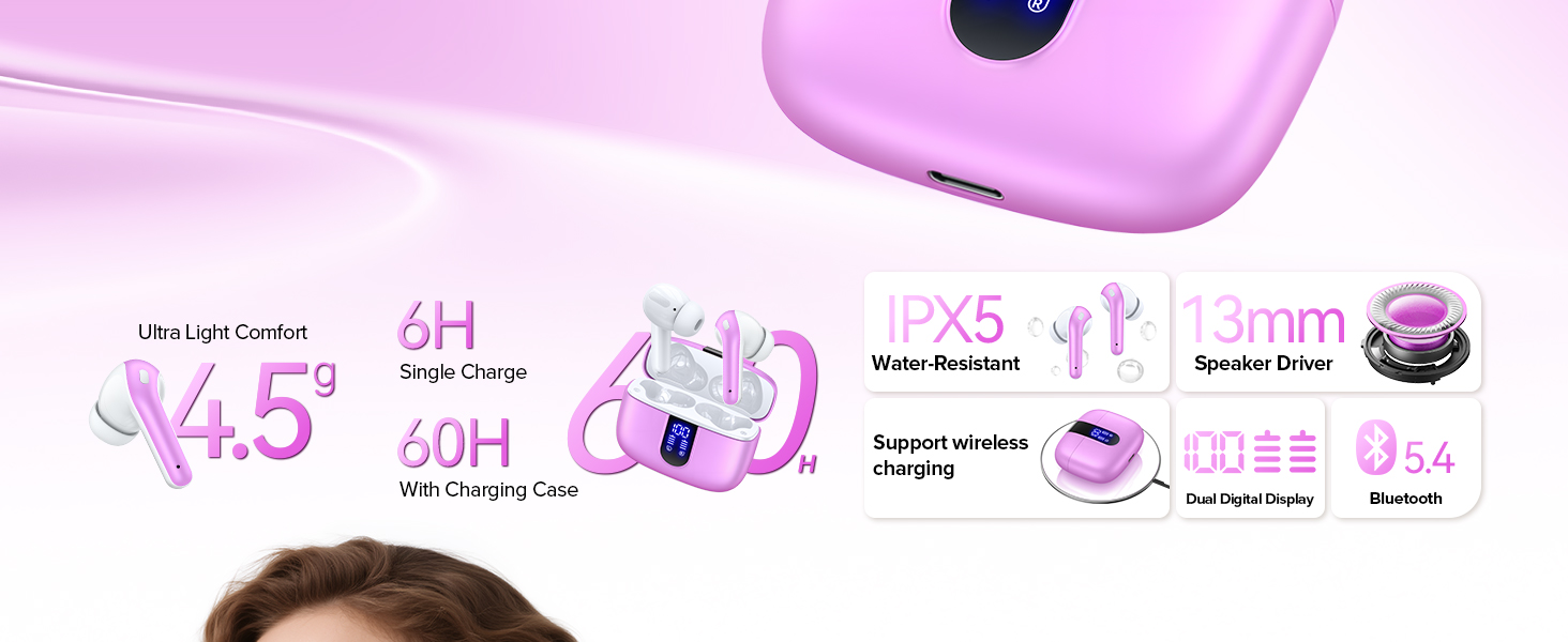 wireless earbuds