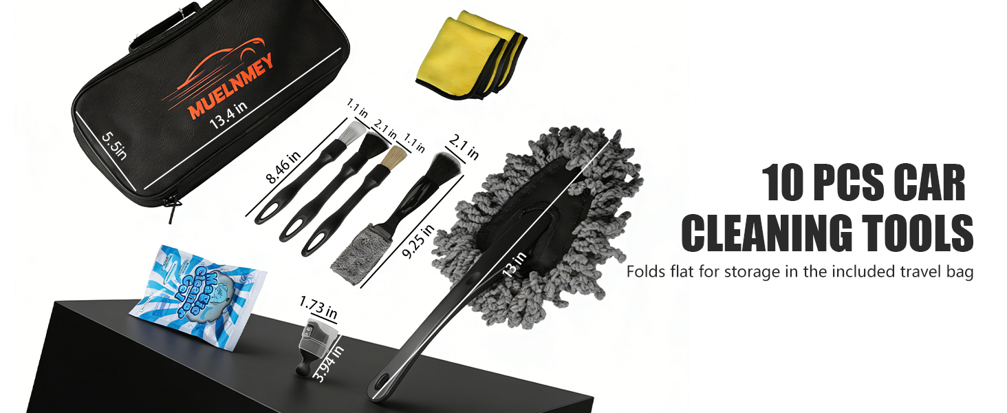 car detailing brush kit