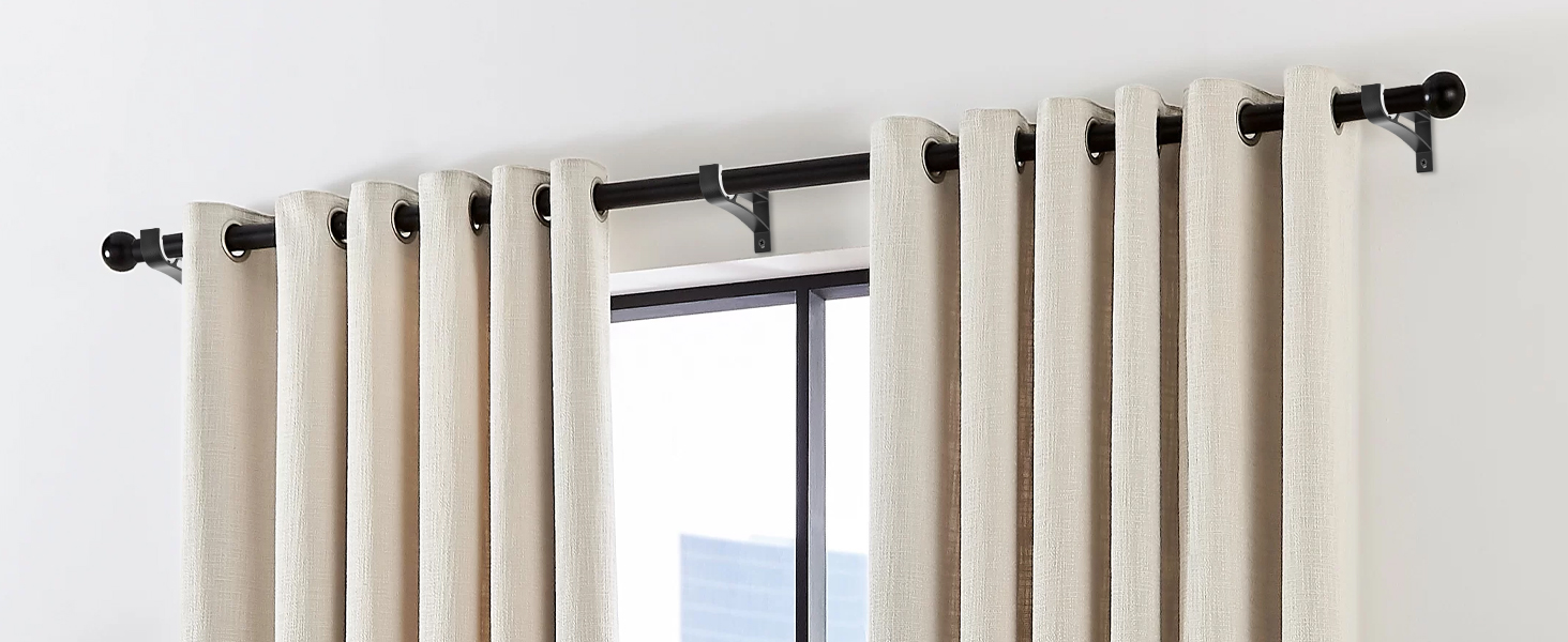 curtain rod bracket 1 inch curtain rod bracket set of 4 curtain rod bracket black curtain bracket