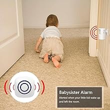 Wireless Home Security Driveway Alarm Baby Sister Care motion sensor alert detector