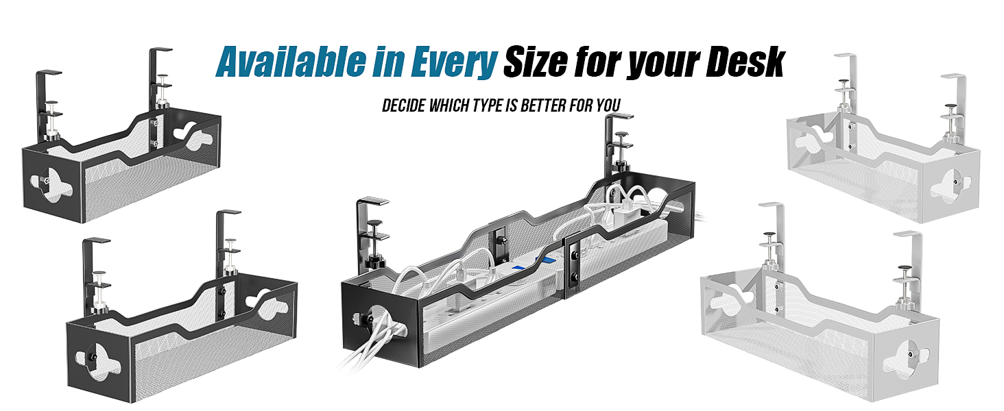 Cable Management Under Desk