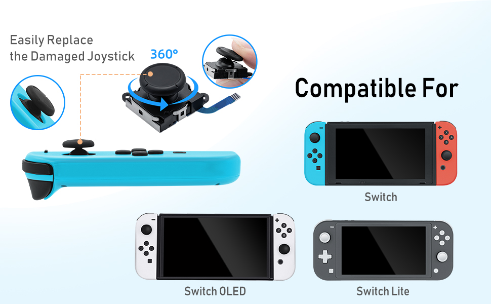 3d analog joystick replacment