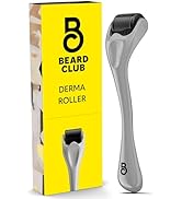 The Beard Club Derma Roller for Face, Body and Scalp - Microneedling for Men and Women with 540 T...