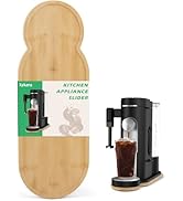 Appliance Slider for Ninja Single Serve Coffee Maker PB051/PB041, Bamboo Kitchen Appliance Slidin...