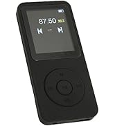 MP3 Player with Bluetooth, HiFi Lossless Sound MP3 Music Player with Speaker, FM Radio, Voice Rec...