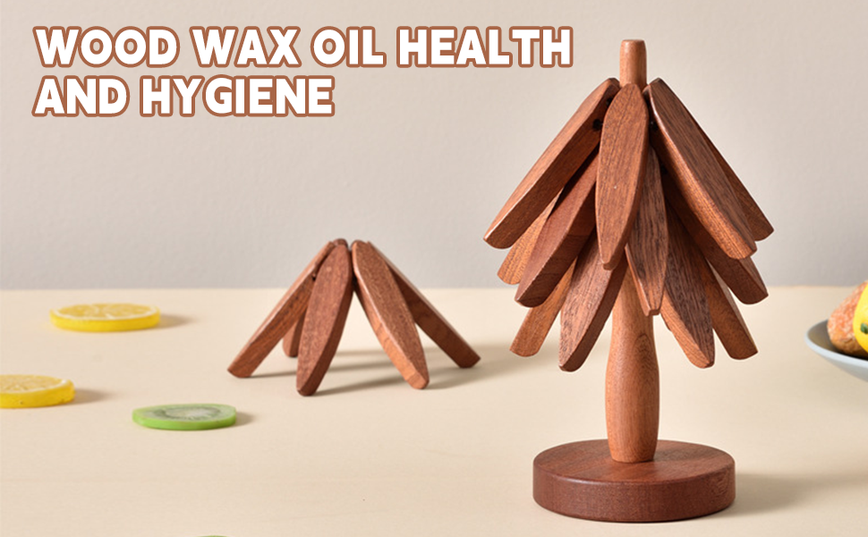 Wooden Trivets for Hot Dishes