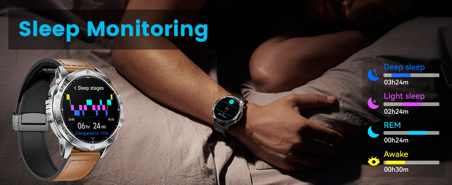 smart watch with gps smart watches for men waterproof smart watch round face