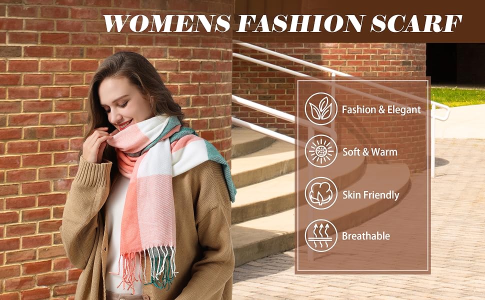 winter scarf for women cold weather
