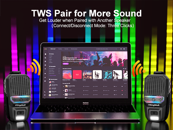 small bluetooth speaker with TWS