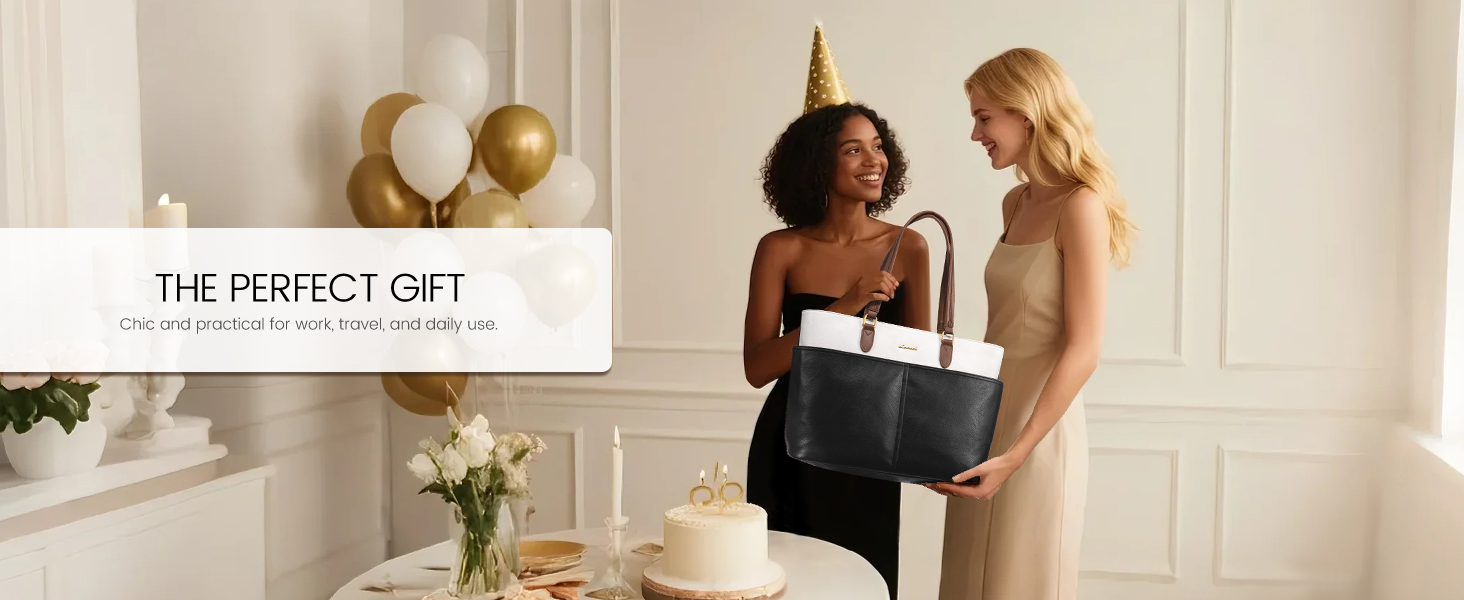 Laptop Tote Bag for Women, 15.6 inch Laptop Work Bags for Teacher/Nurse