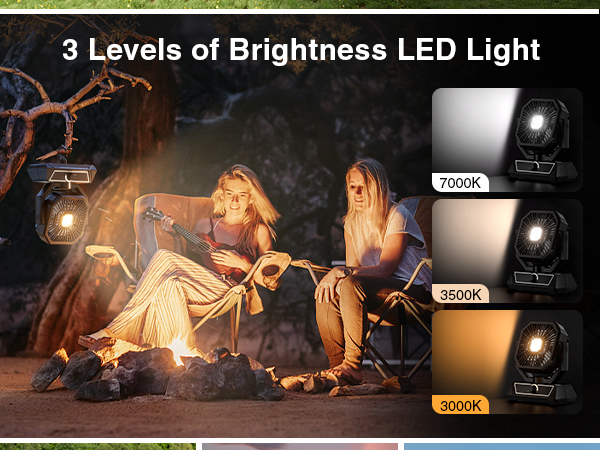 camping fan rechargeable