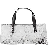 Happy Hour Wine Clutch, Standard, White Marble