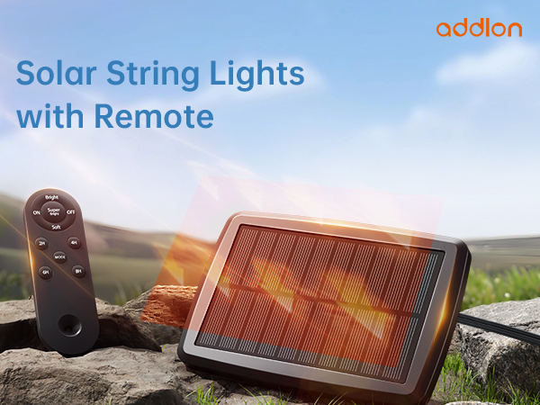 solar string lights for outside