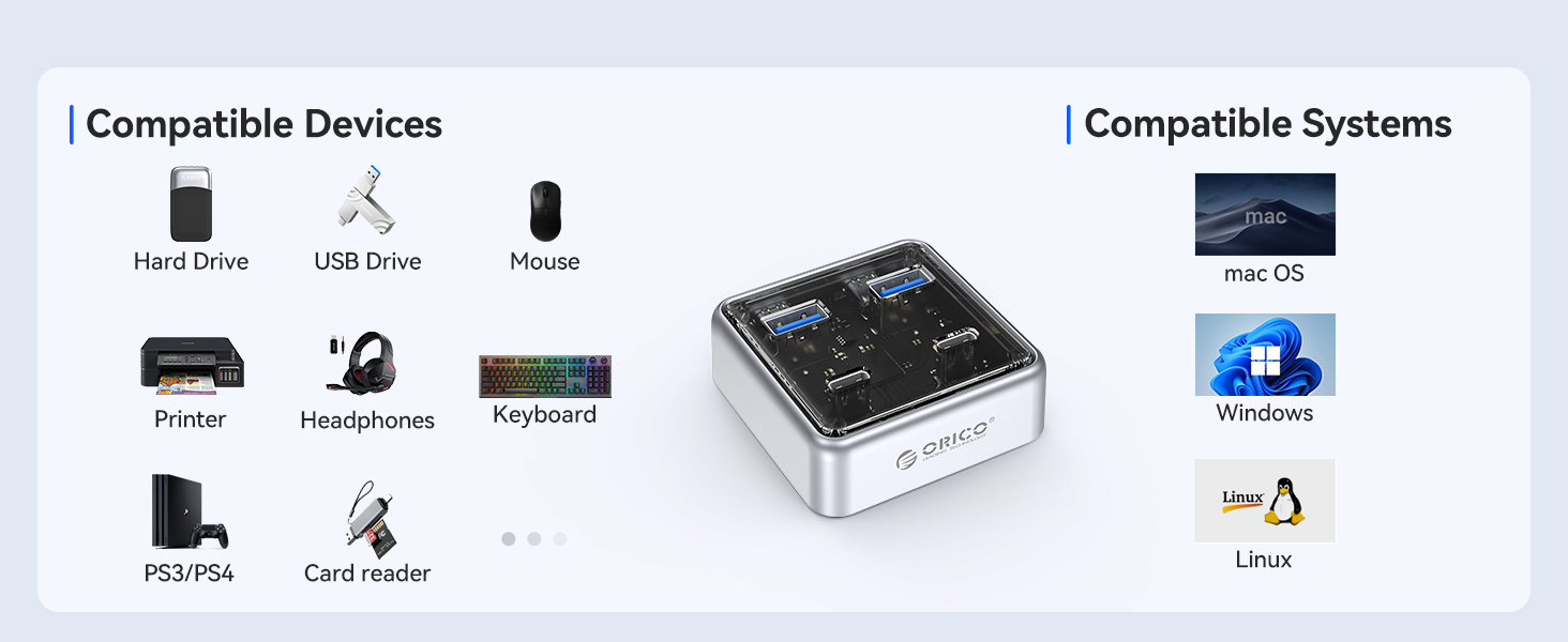 4-Port Alloy USB Splitter