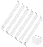 BENECREAT 6 Pairs Sun String Visor Cord, Curly Shoelaces Replacement Elastic Shoe Lace for Foam S...