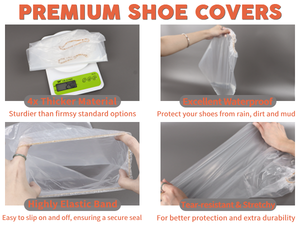 premium shoe covers waterproof