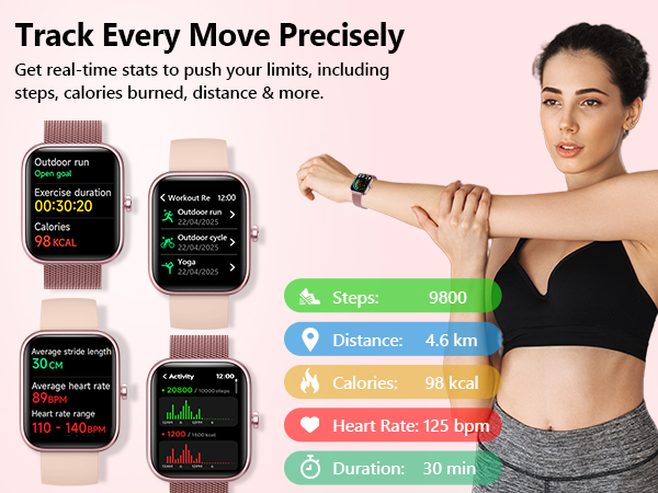 Track every move precisely