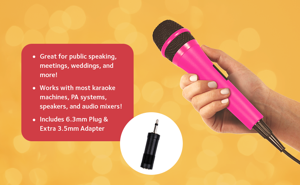 Gold Phone Recoder Kerokee Autotune Lyrics Michrophone Micno Encanto Wired Small