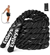 5lb Weighted Jump Rope for Men and Women, Adult Heavy Skipping Rope, Heavy Jump Ropes for Home Wo...
