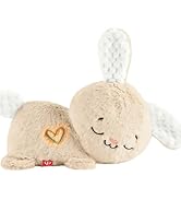 Fisher-Price Baby Sound Machine Soothe &amp; Settle Bunny Portable Plush Toy with Music, Lights &amp; Mot...