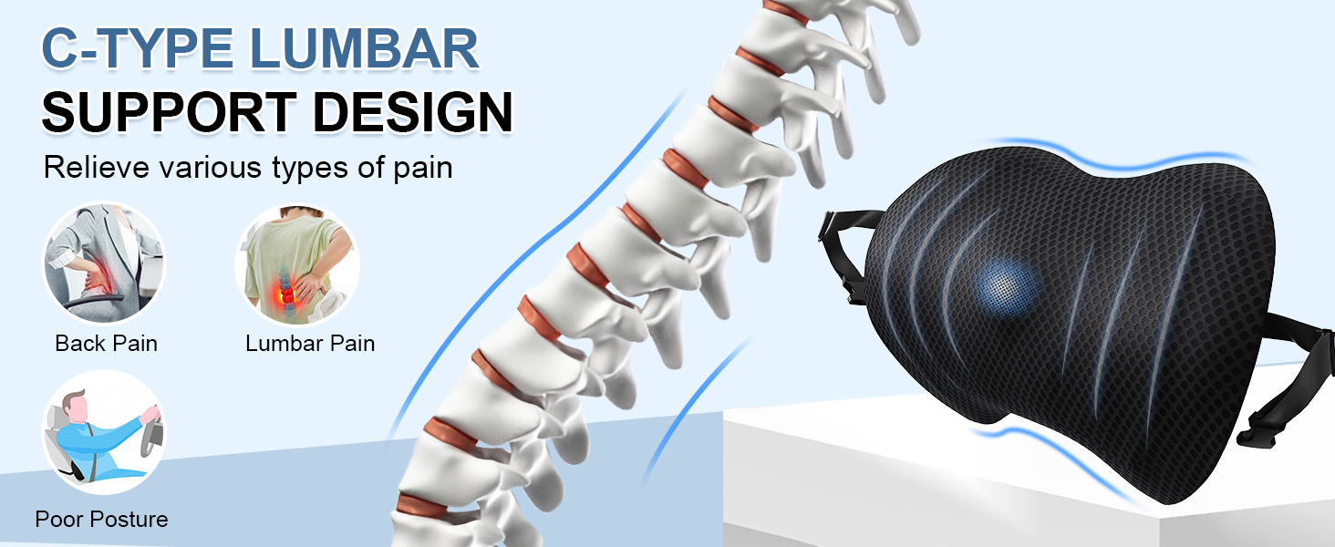 Lumbar Support Pillow for Car