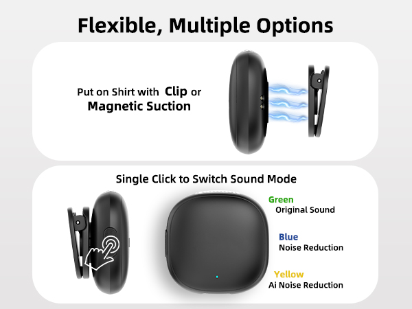 Magnetic Mini microphone