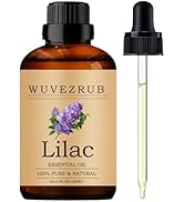 Wuvezrub Lilac Essential Oils 120ML, Pure Lilac Essential Oil for Aromatherapy Diffuser - 4 Fl Oz